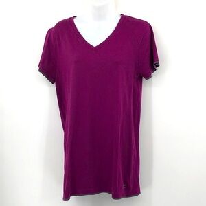 3/$25 DanSkin Now Fitted Top Style DL23T-050 Color Plush Plum Size XL